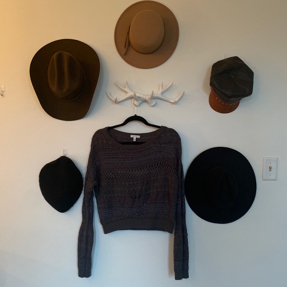 Grey Delia's sweater